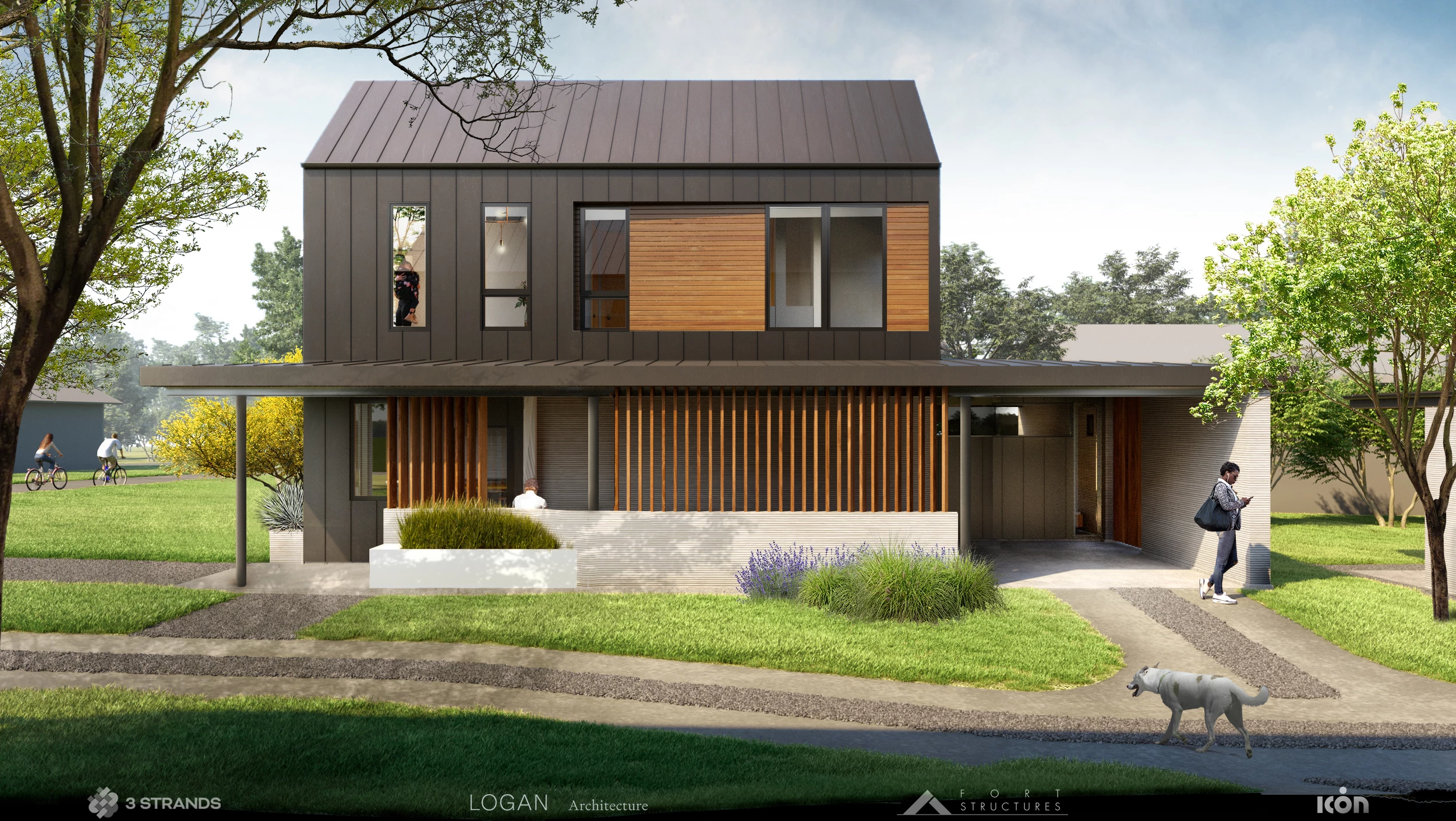 The 3D-printed homes are nearing completion and are expected to be ready for the first buyers to start moving in this summer (Northern Hemisphere)