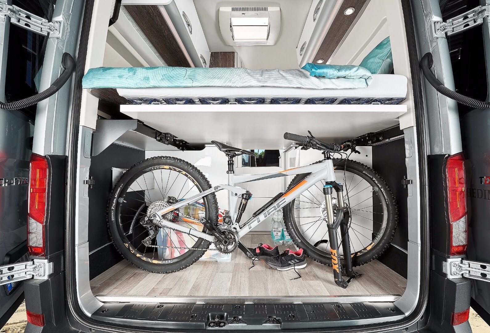 Westfalia's latest Volkswagen camper van literally grows to add foot room