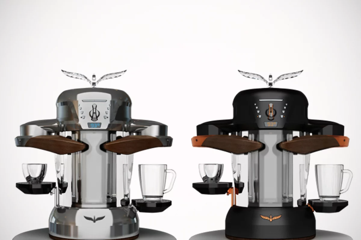 "La Fenice" makes both traditional Italian espresso and American filter coffee and uses up to 80 percent less energy than most other coffee machines