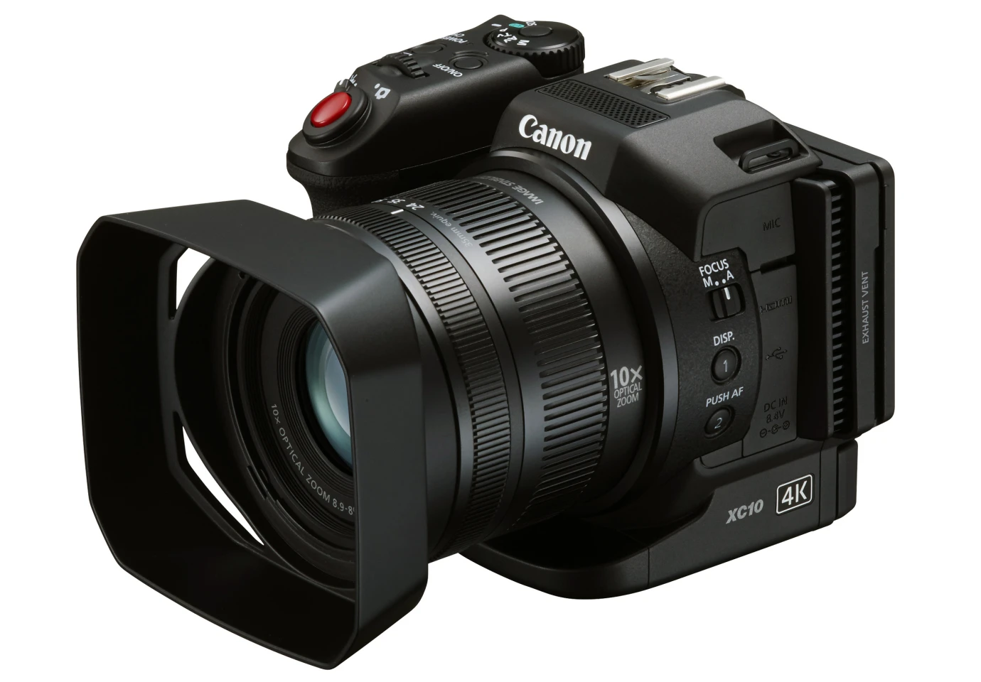 The Canon XC10 is a hybrid camera marketed at indie film makers and multimedia shooters