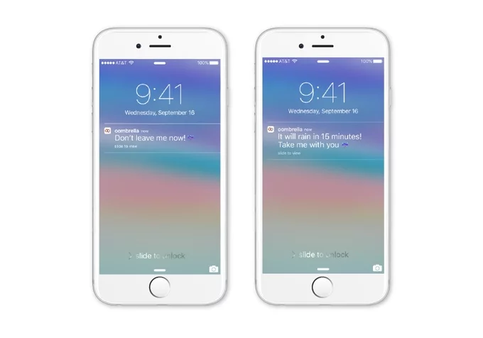The oombrella app is tied to the wezoo weather community