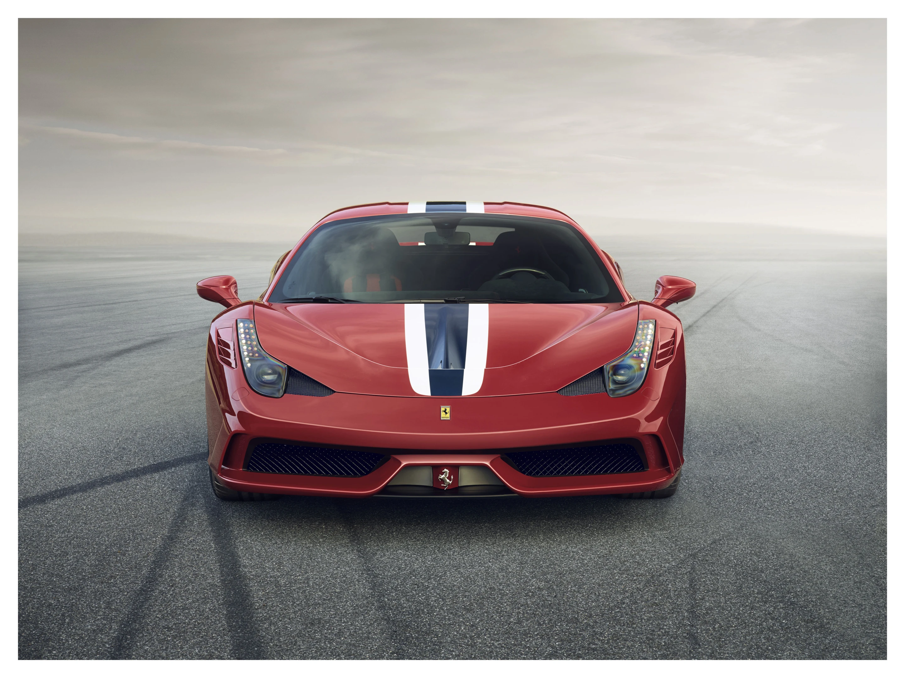 Ferrari says the 458 Speciale boasts its most powerful naturally aspirated V8 ever