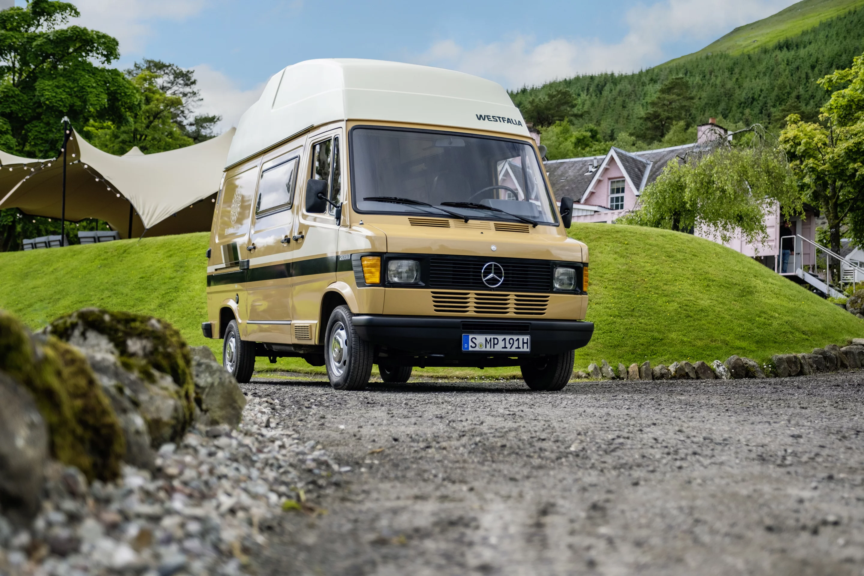 Debuted 40 years ago in 1984, the first-ever Mercedes Marco Polo was a larger camper based on the T1 van, the Sprinter's successor