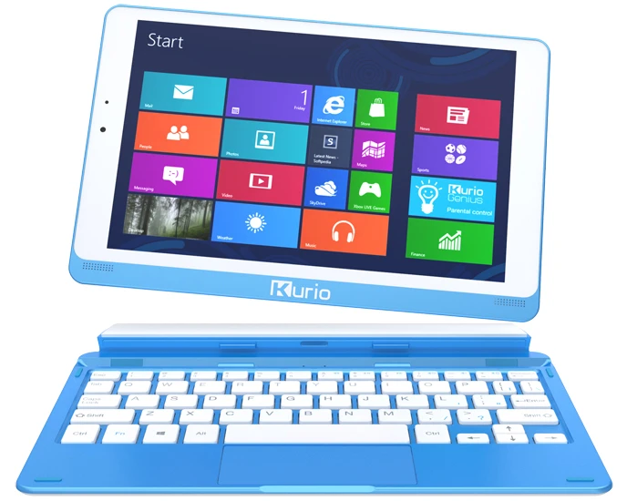 The Kurio Smart comes with a detachable keyboard