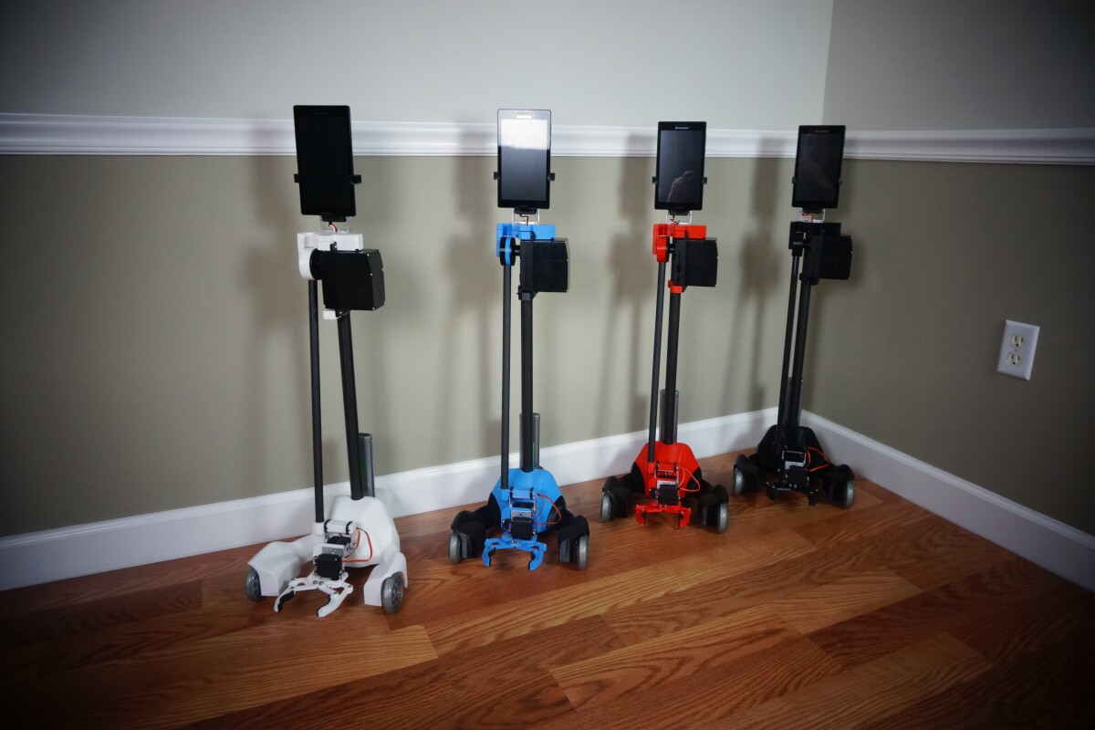 The Origibot2 should be available in the buyer's choice of four colors