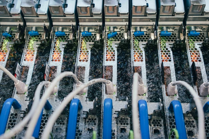 Microsoft's experimental new data center cooling system immerses electronics in tanks of boiling liquid