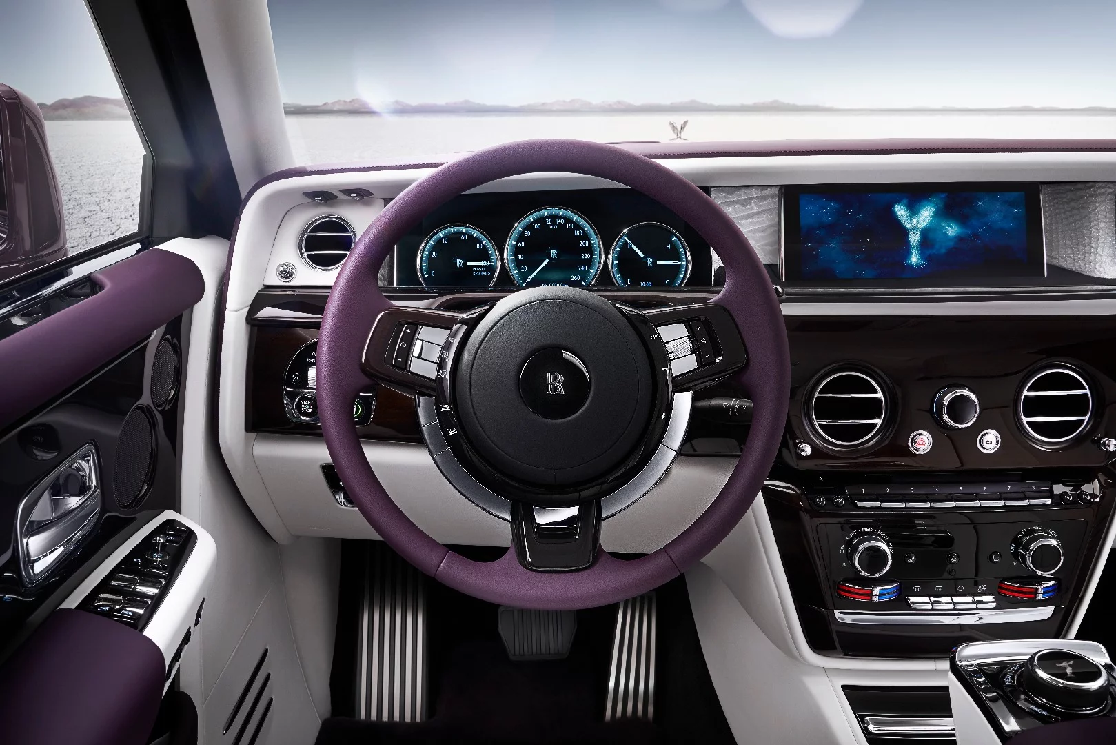 Behind the wheel of the new Phantom