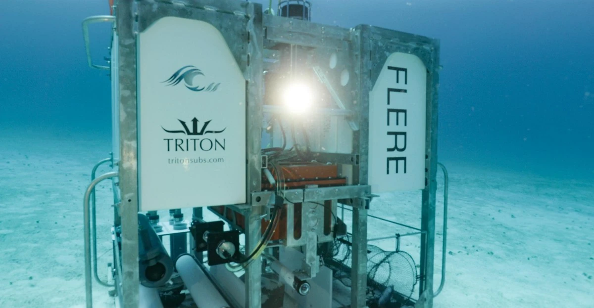 The landers carry sensors and acoustic modems