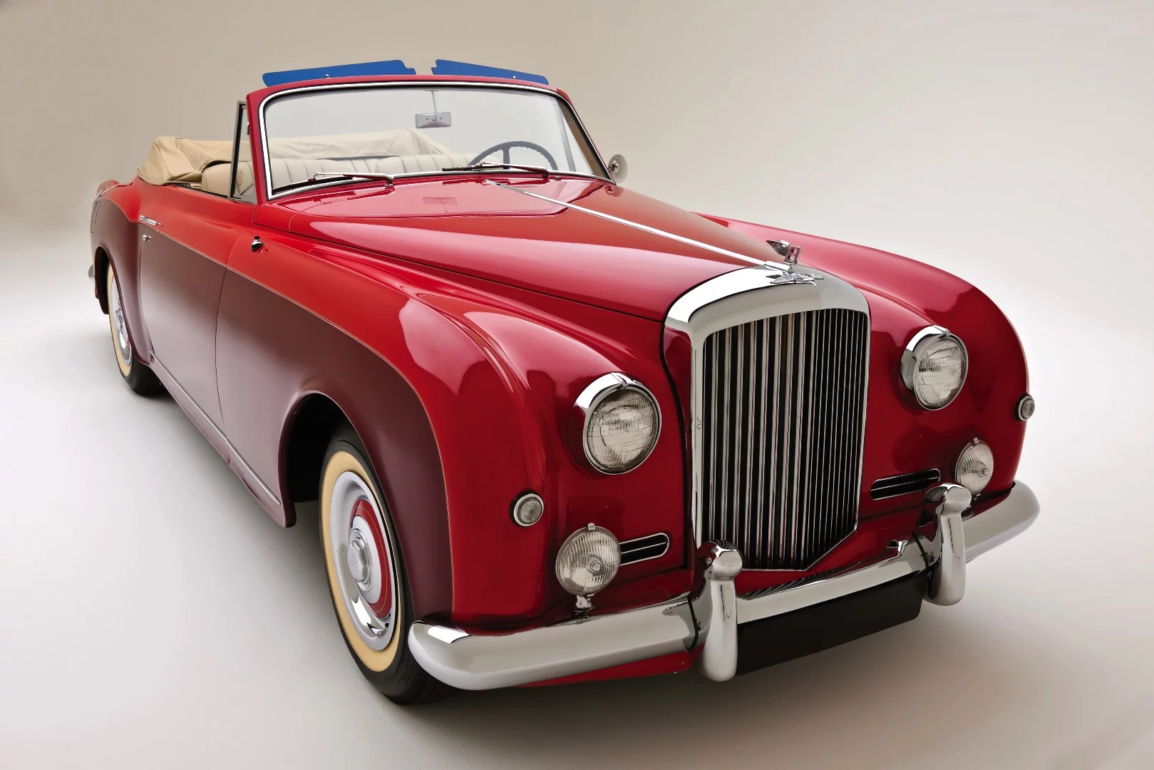 This 1956 Bentley S1 Continental Drophead Coupe by Park Ward is estimated to sell for between $900,000 and $1,200,000