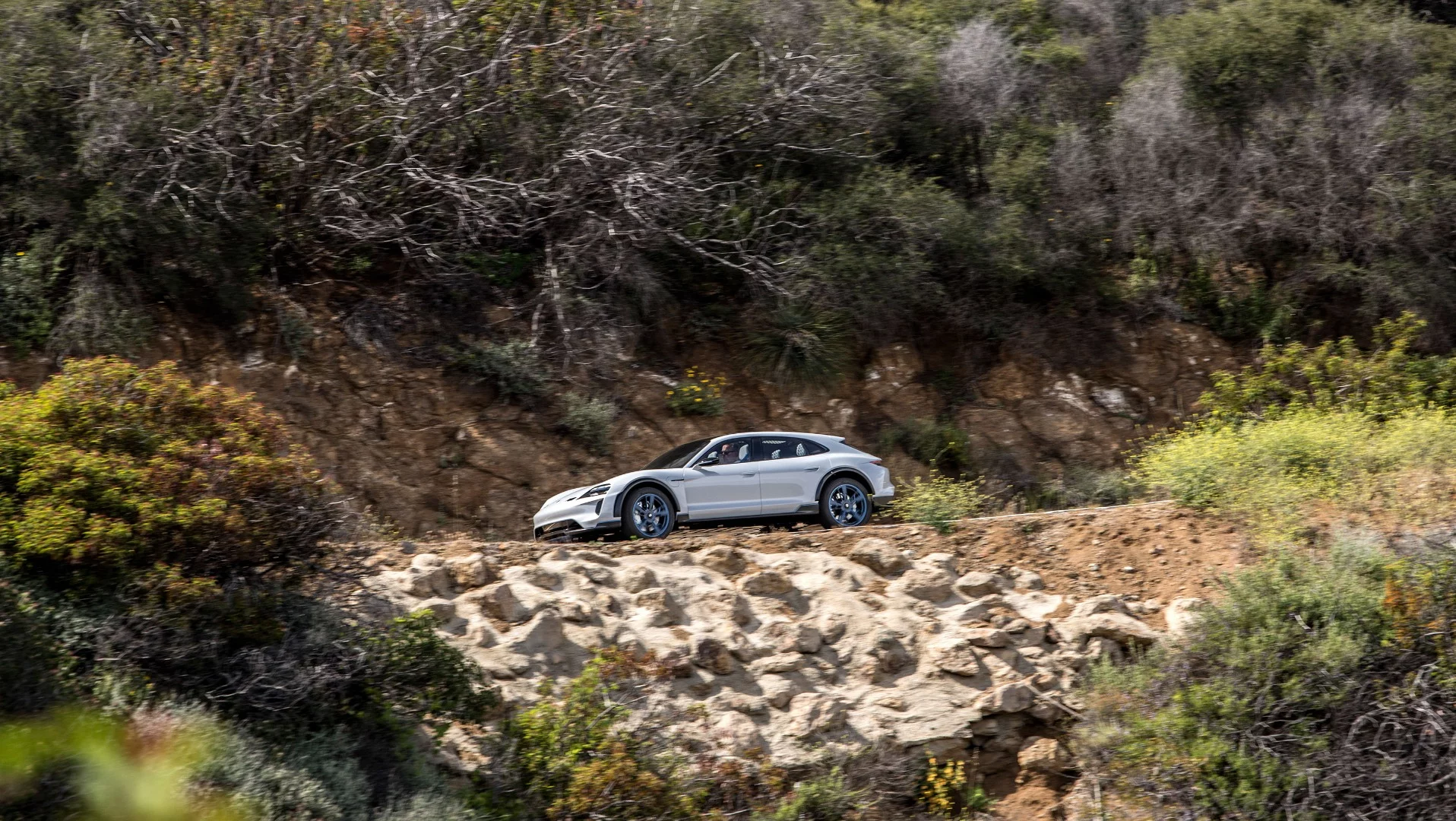 The Mission E Cross Turismo was born as a sporty, outdoorsy concept