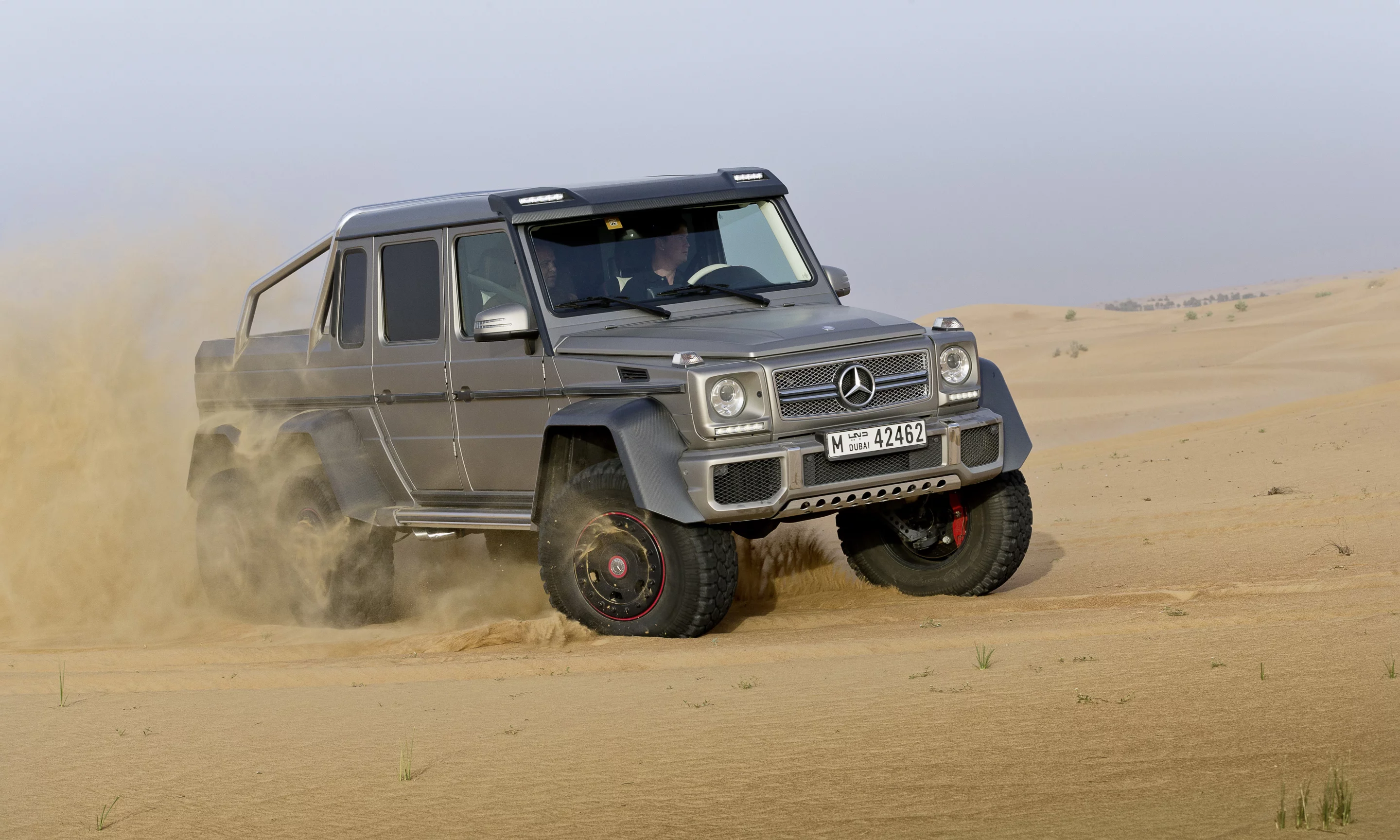 Mercedes calls the G 63 6x6 a "show vehicle"... for now