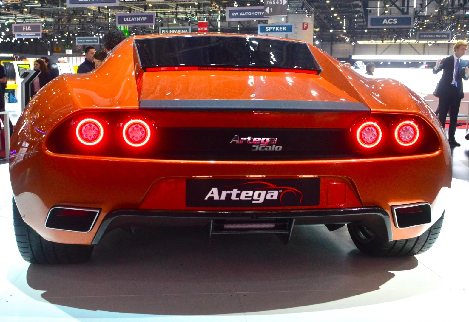 Artega's Scalo Superelletra debuts at the 2017 Geneva Motor Show