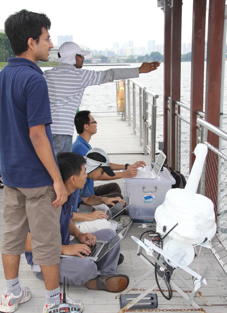 Plans call for the implementation of other types of sensors, along with adaptation of the NuSwan technology for use in salt water