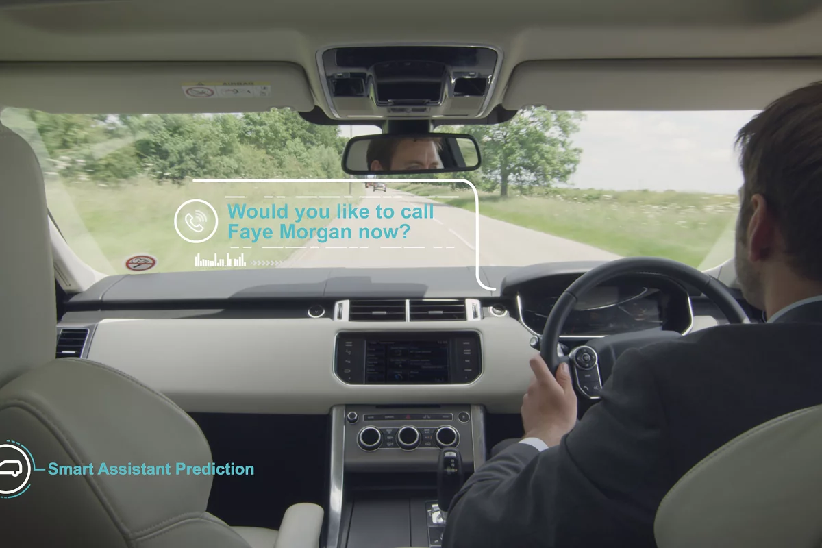 The Smart Assistant learns from you to anticipate your needs while driving