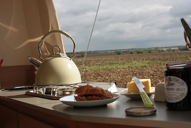 Breakfast with view