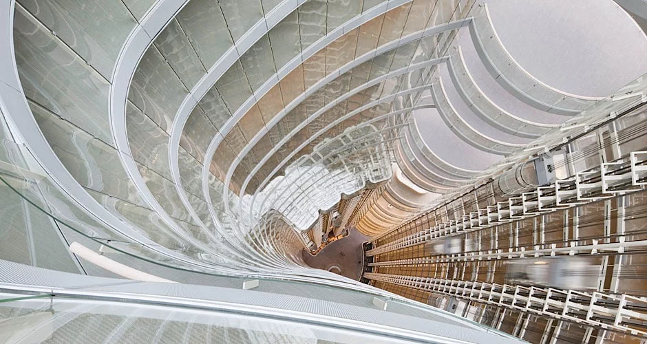 Interior atrium detail, 1 Bligh Street