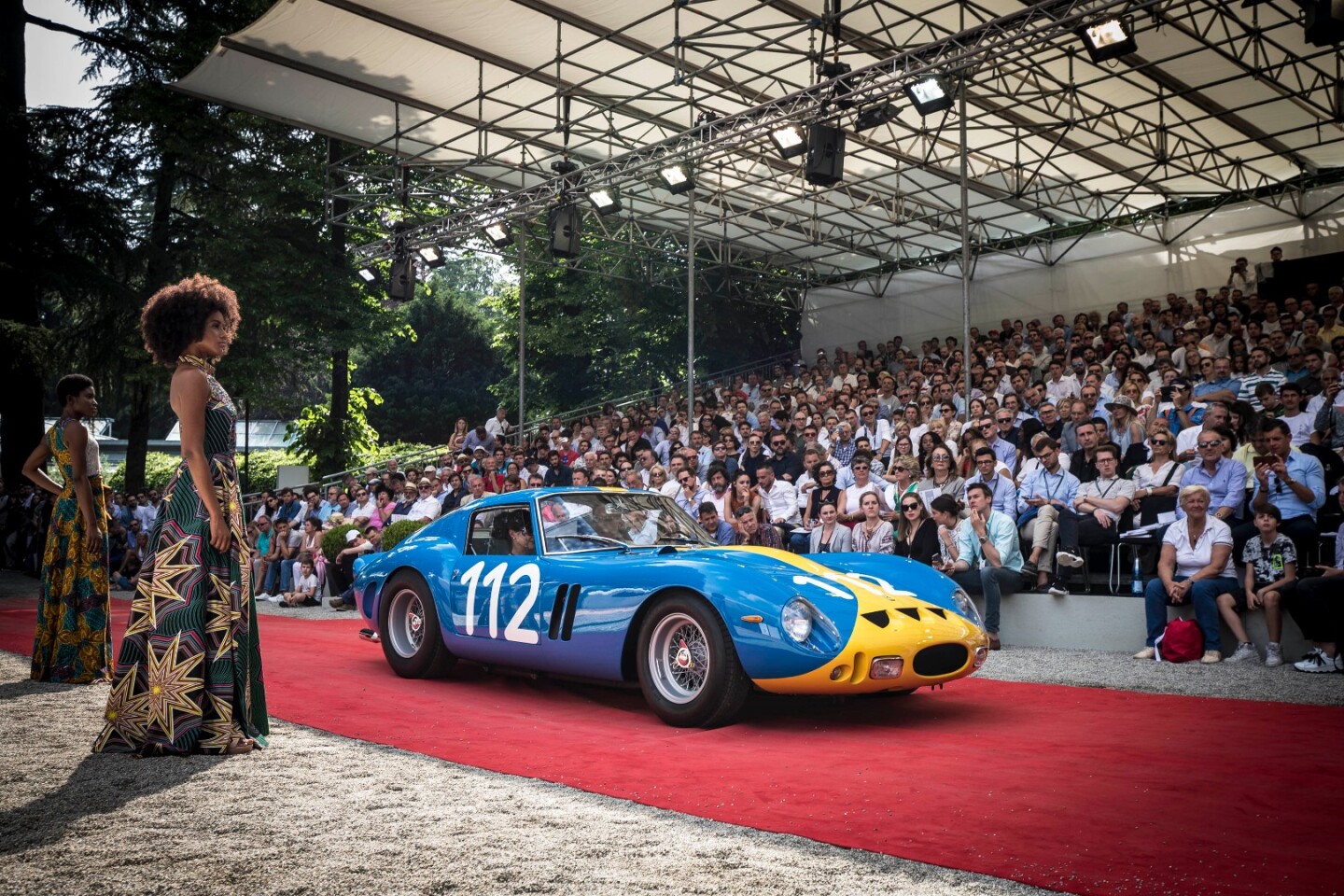 The Trofeo Vranken Pommery is awarded by the jury at this event each year to "the best iconic car" and they don't come any more iconic than the fabled Ferrari 250 GTO, the most desirable sports car in history.