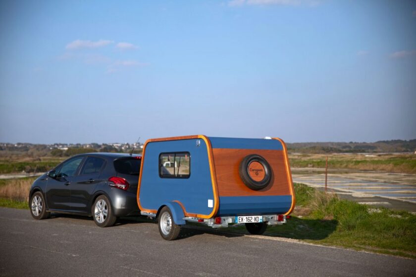 On the road with the Carapate trailer