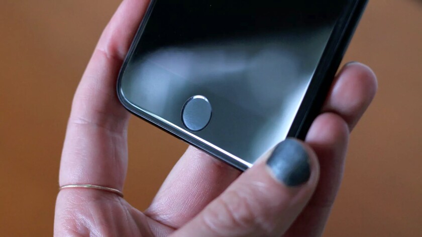 iPhone 7's beveled, solid-state, capacitive home button