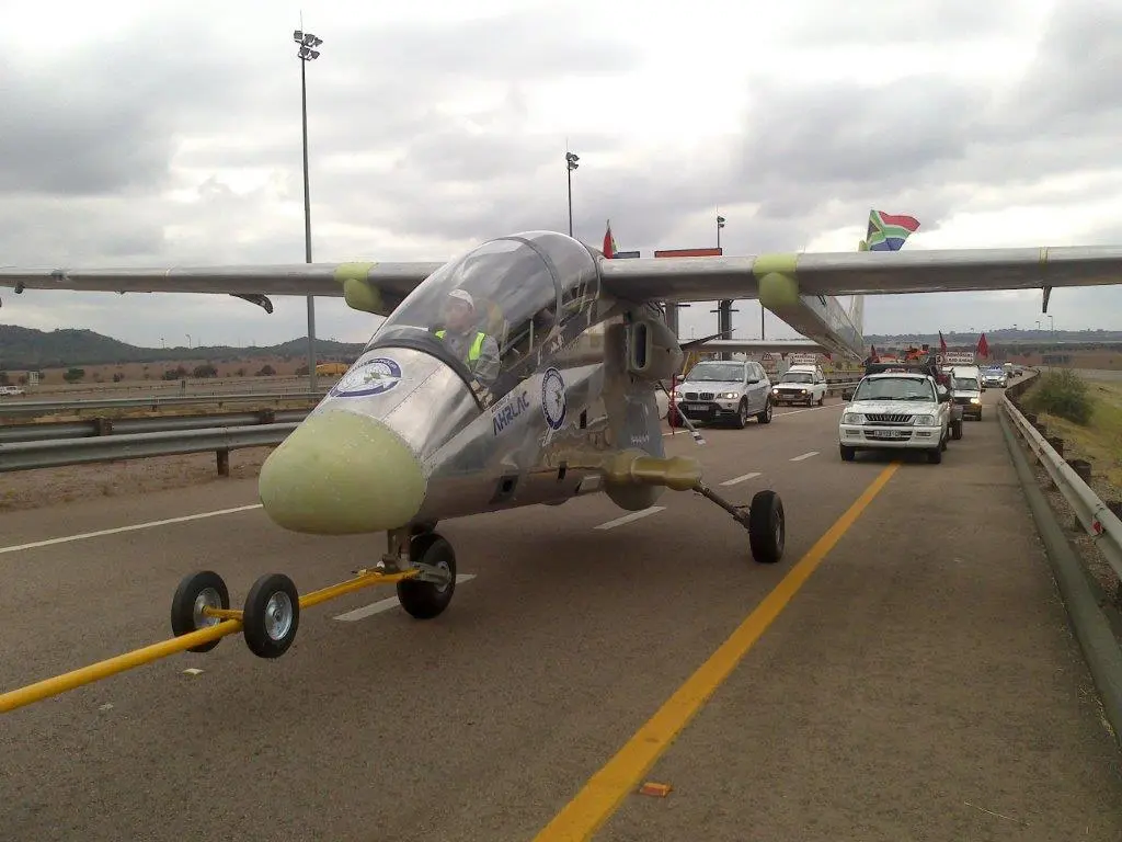The AHRLAC made its first official public flight on 13 August this year.