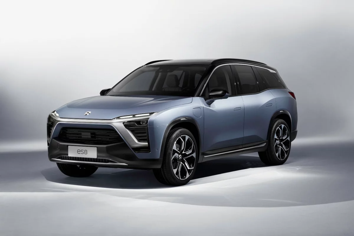The NIO ES8 will enter production late this year for the Chinese market