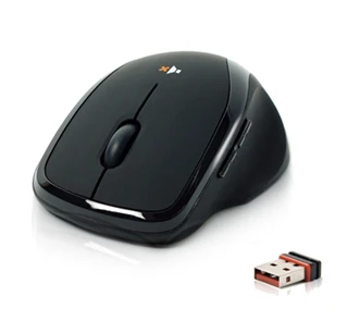 The sm8000 mouse uses 2.4GHz wireless technology to pair with the nano receiver