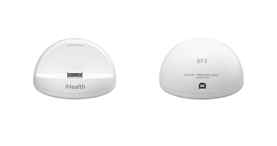 The iHealth Blood Pressure Monitoring System dock