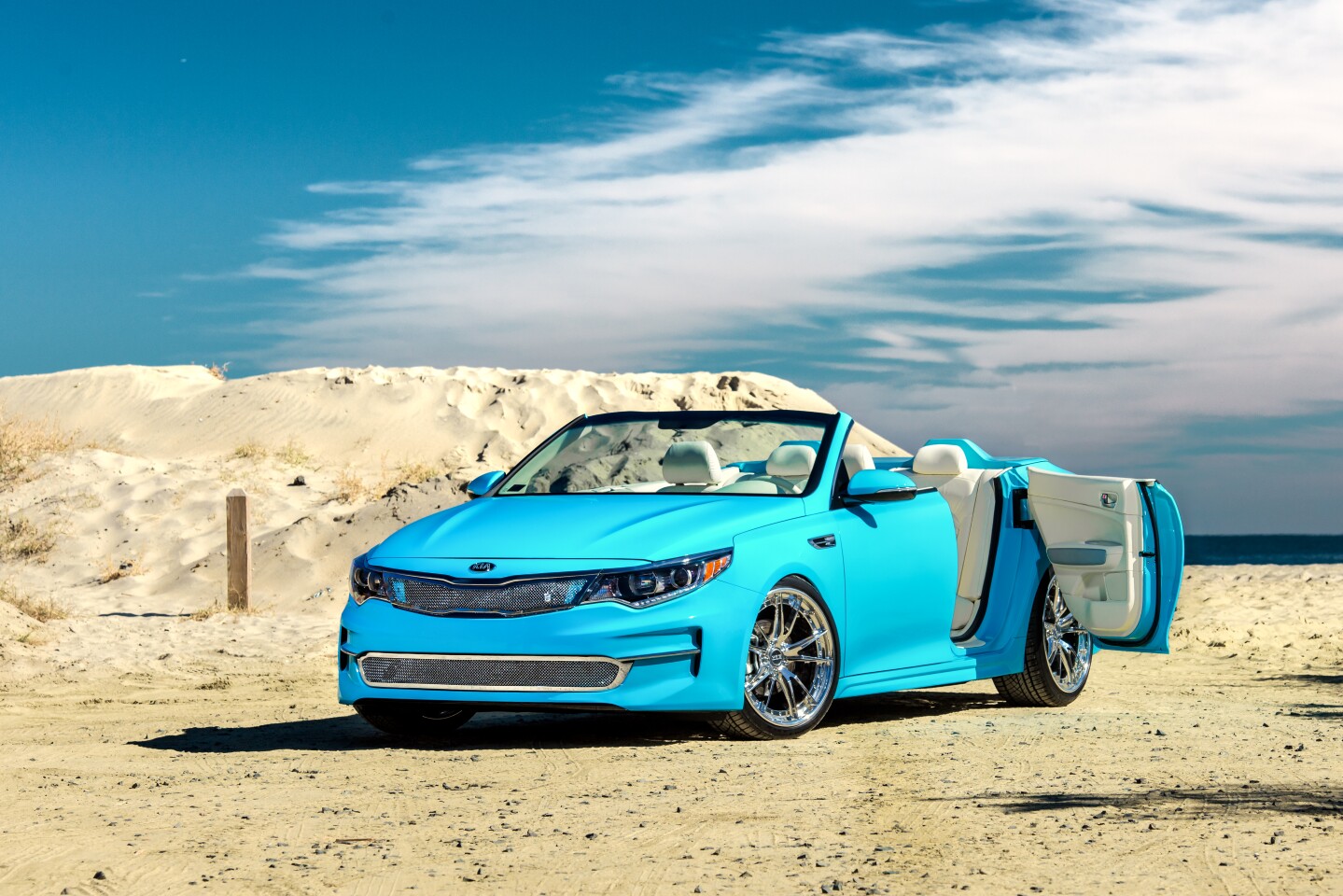 Kia's topless A1A Optima is ready to cruise the coast