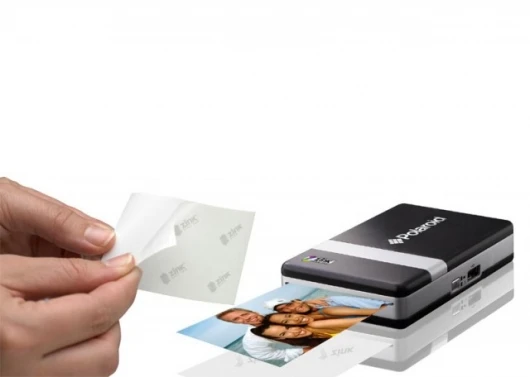 The Polaroid pocket-sized Zink printer