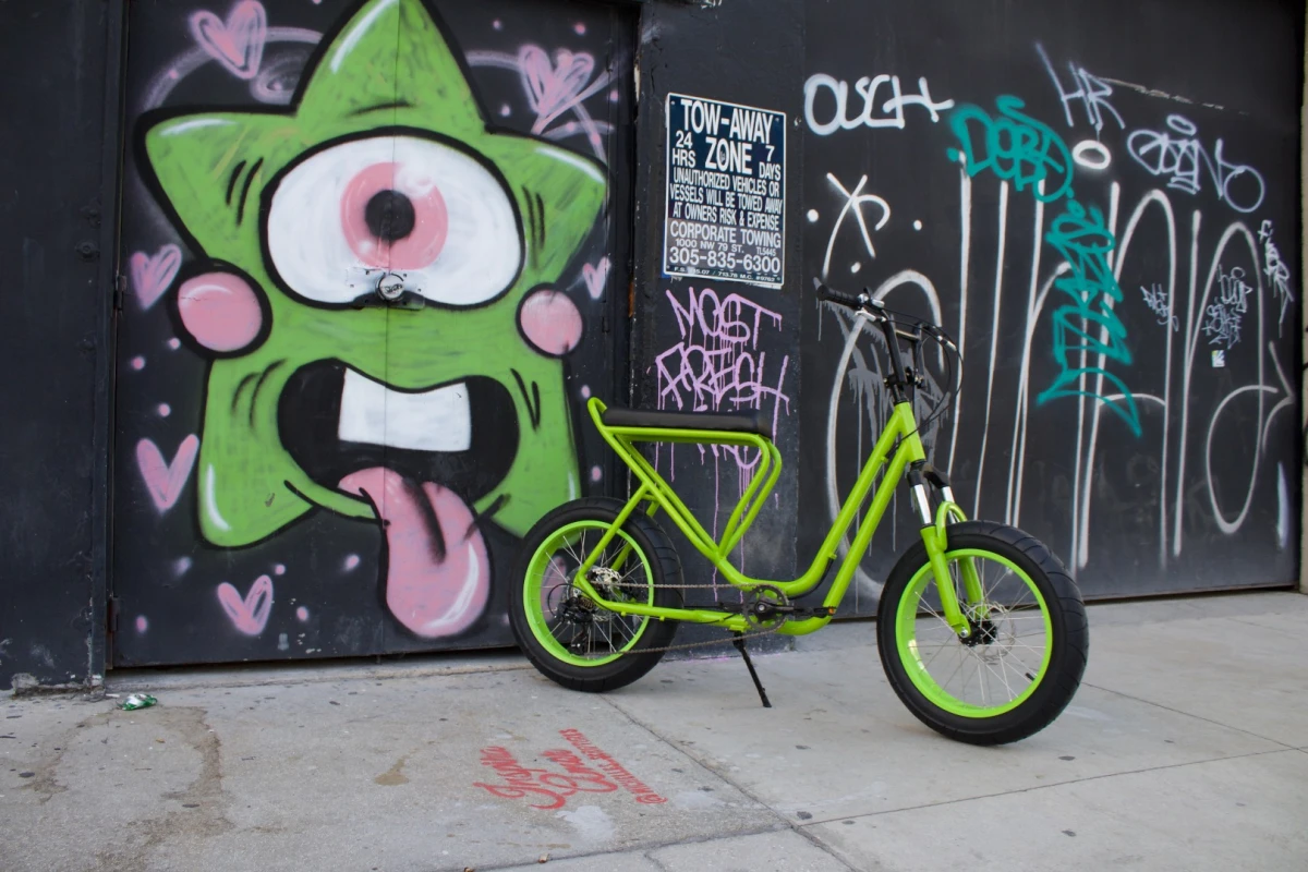 Monkey Faction's Capuchin combines attributes of scooters and mountain bikes