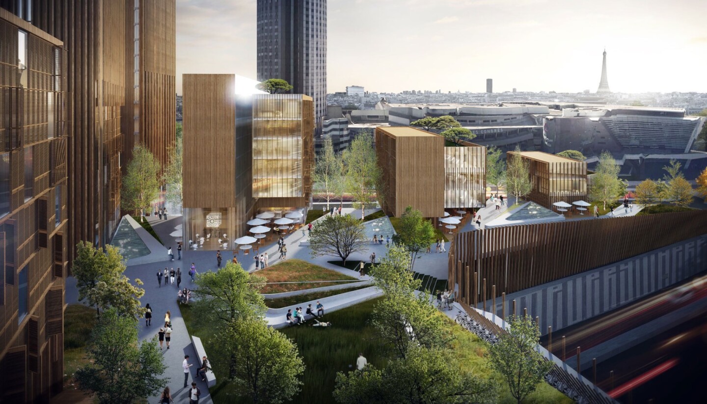 If it goes ahead, the tower would include social housing, a student hotel, market, a bus station, and e-car charging points