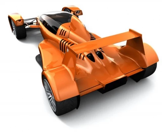 Rendered image: Caparo T1