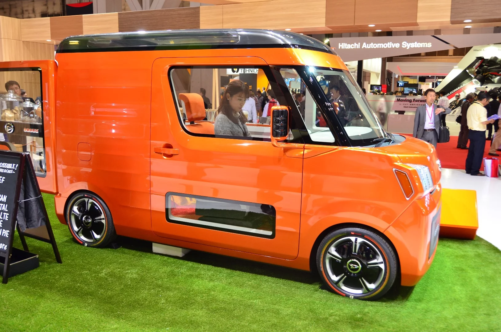The Tempo concept is a mini commercial vehicle