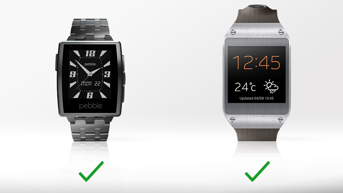 Both watches buzz your wrist when you receive a new notification