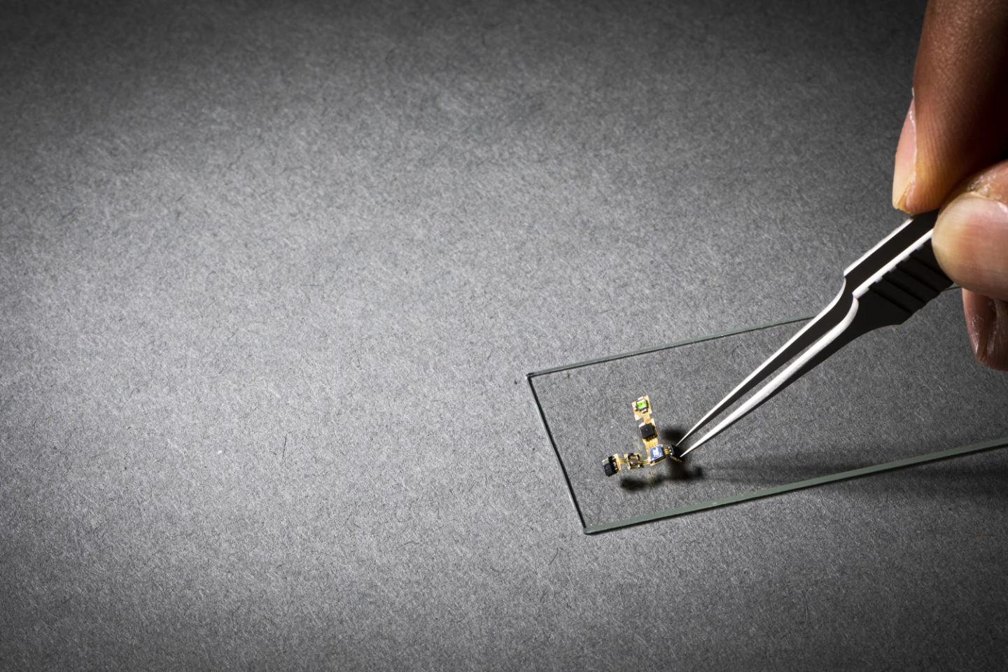 A look at the electronics onboard sensors inspired by dandelion seeds, created by scientists at the University of Washington