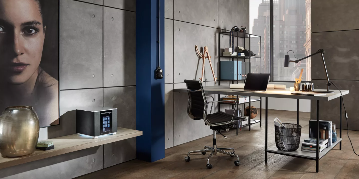 Despite its compact dimensions, T+A says that the third generation Caruso all-in-one music system can fill a room with audiophile sound