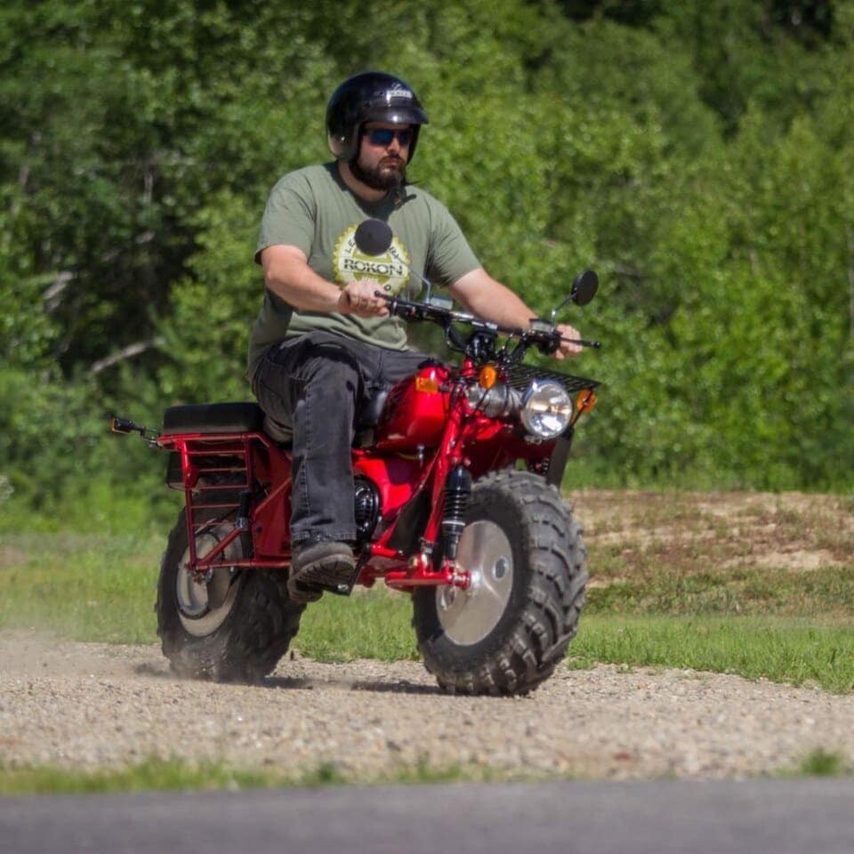 Rokon bikes adheres to the "form follows function" philosophy
