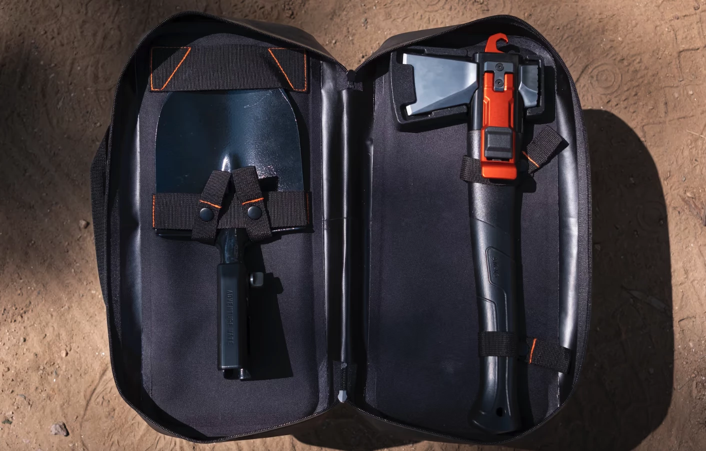 The Adventure Mate V3 fits securely in the carry case