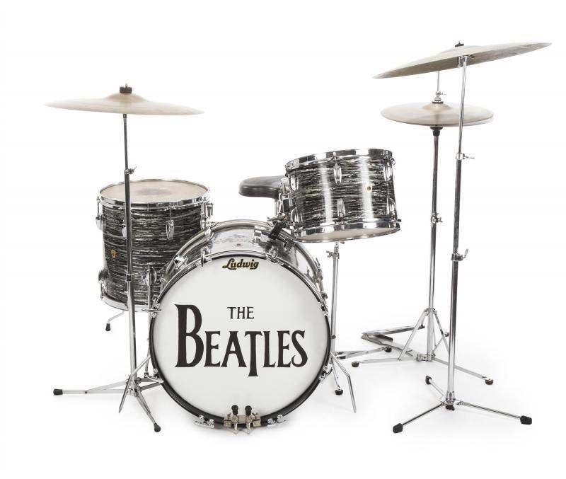 Ringo Starr's Beatles Drumkit sold for $2.1 on November 7, 2015 at Julien's Auctions