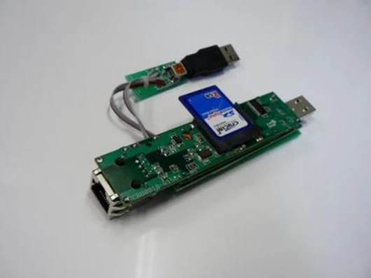 The gumstix-based Somniloquy prototypePic. credit: Yuvraj Agarwal