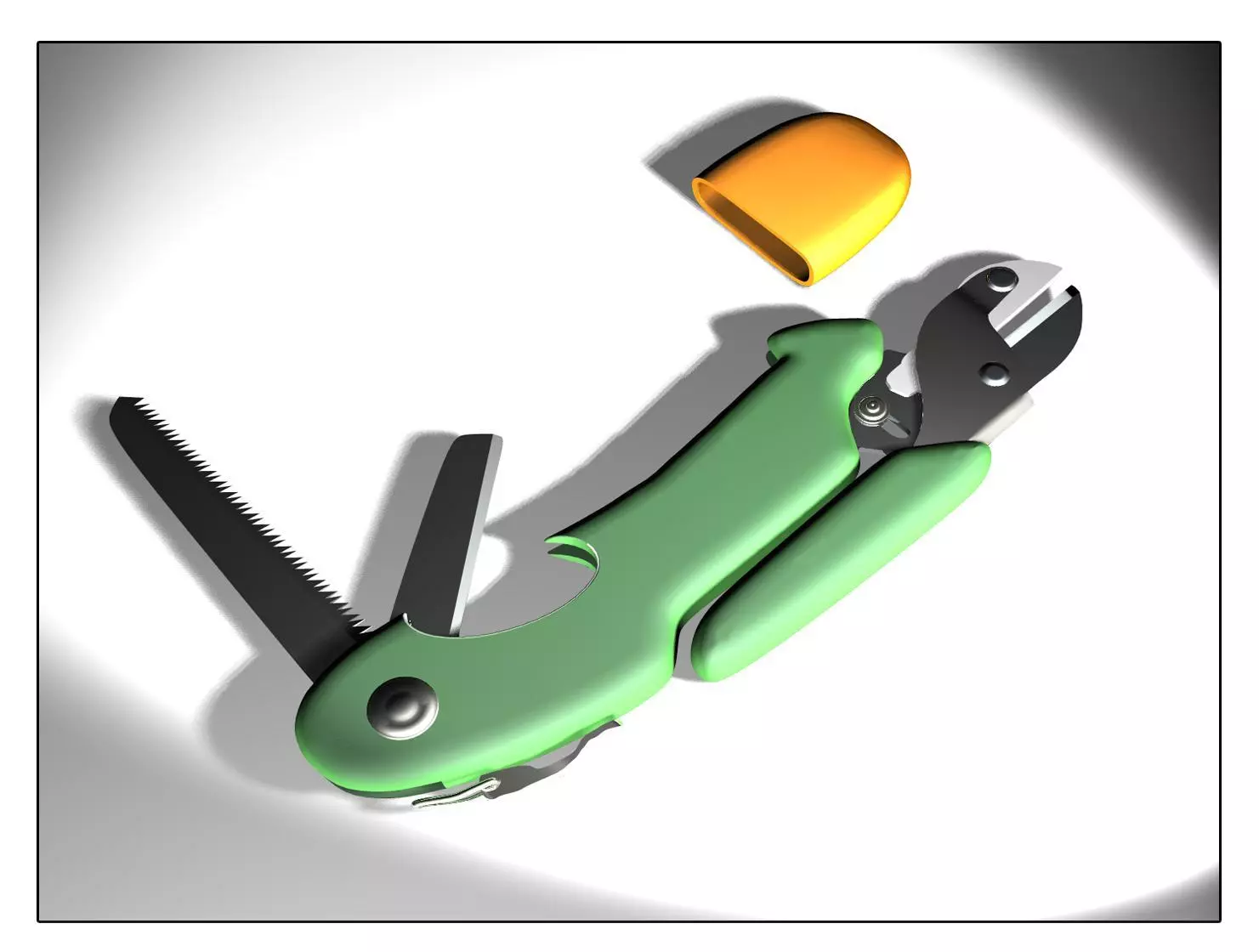 The Garden Toucan is like a Swiss Army knife for garden pruning