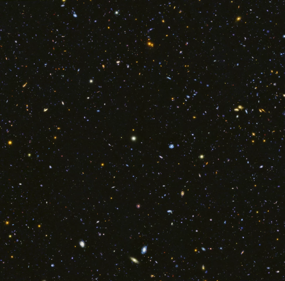 A section of the GOODS-South field, in the direction of the constellation Fornax