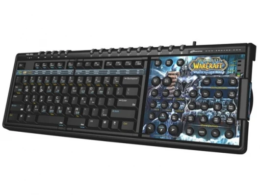 The SteelSeries Zboard Limited Edition Gaming Keyboard for World of Warcraft: Wrath of the Lich King