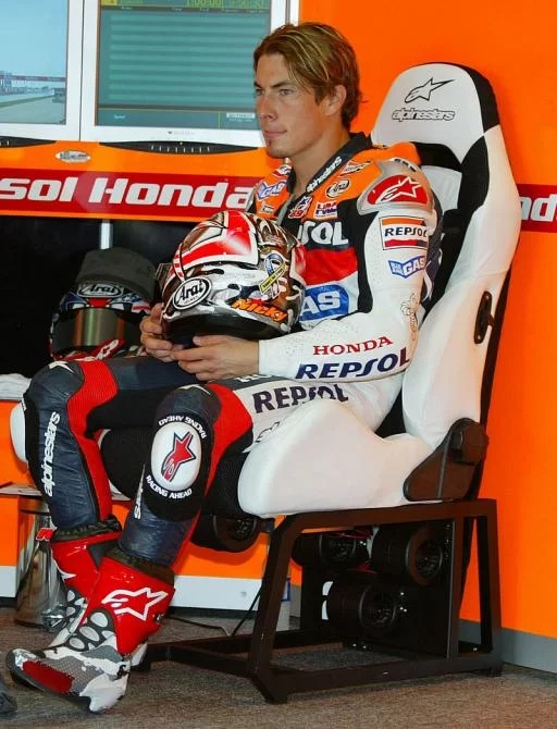 A close-up of the Alpine Stars seat for keeping riders cool - note the positioning of the cooling fans