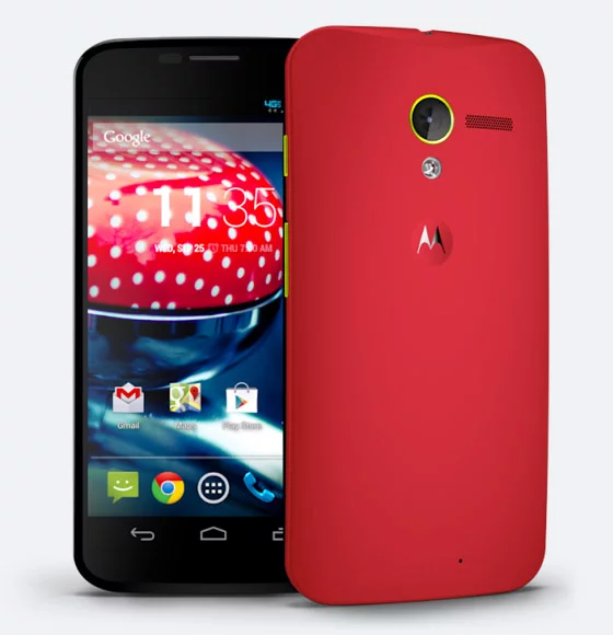 One of the suggested design themes for the Moto X