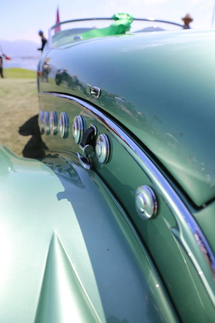 1938 Peugeot 402 Darl'mat Portout Roadster sporting unique design details
