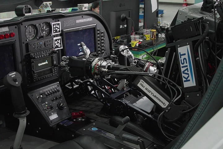 Researchers have created PIBOT, the world's first humanoid robot pilot