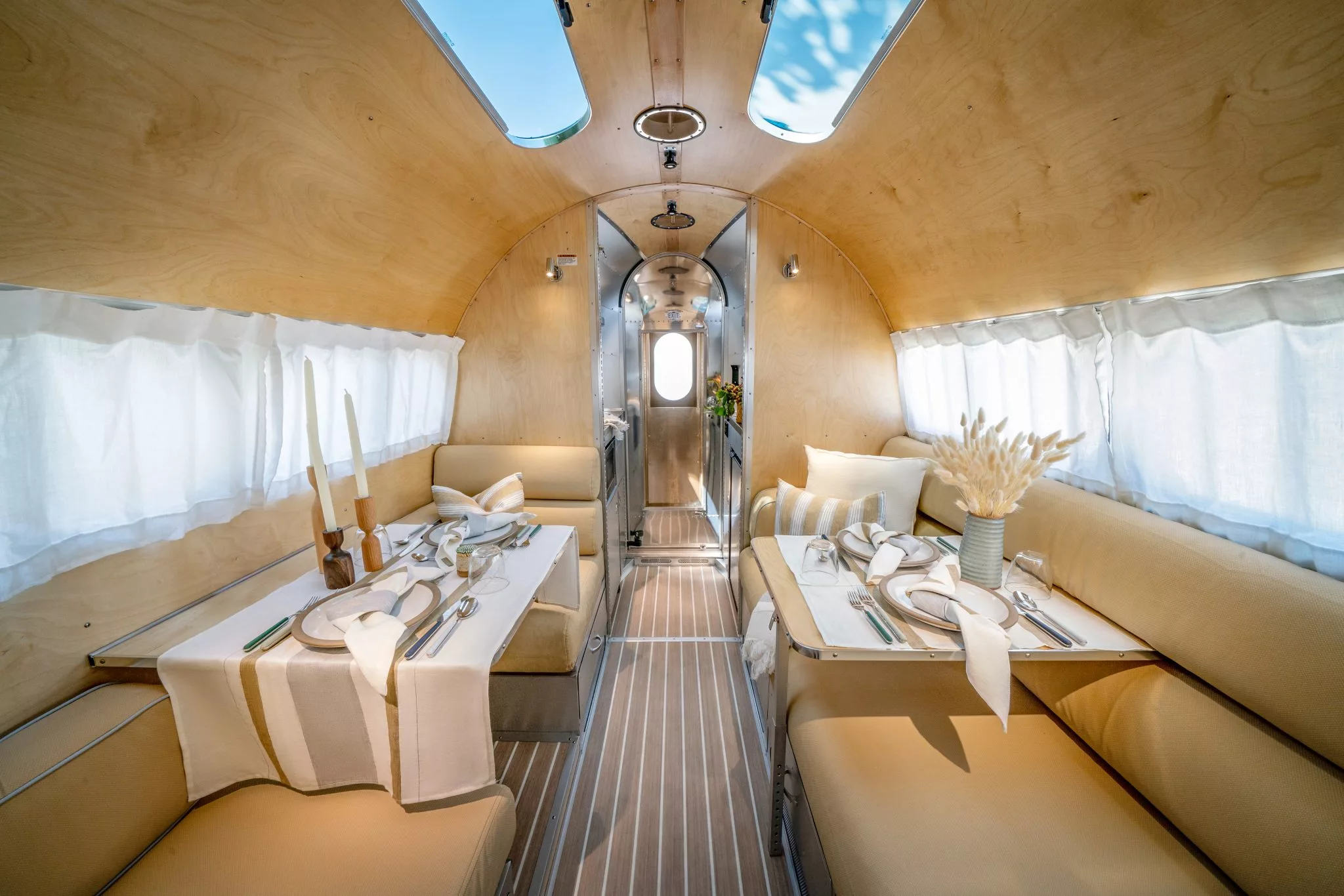 The Terra Firma has a dual-area dining lounge with individual tables
