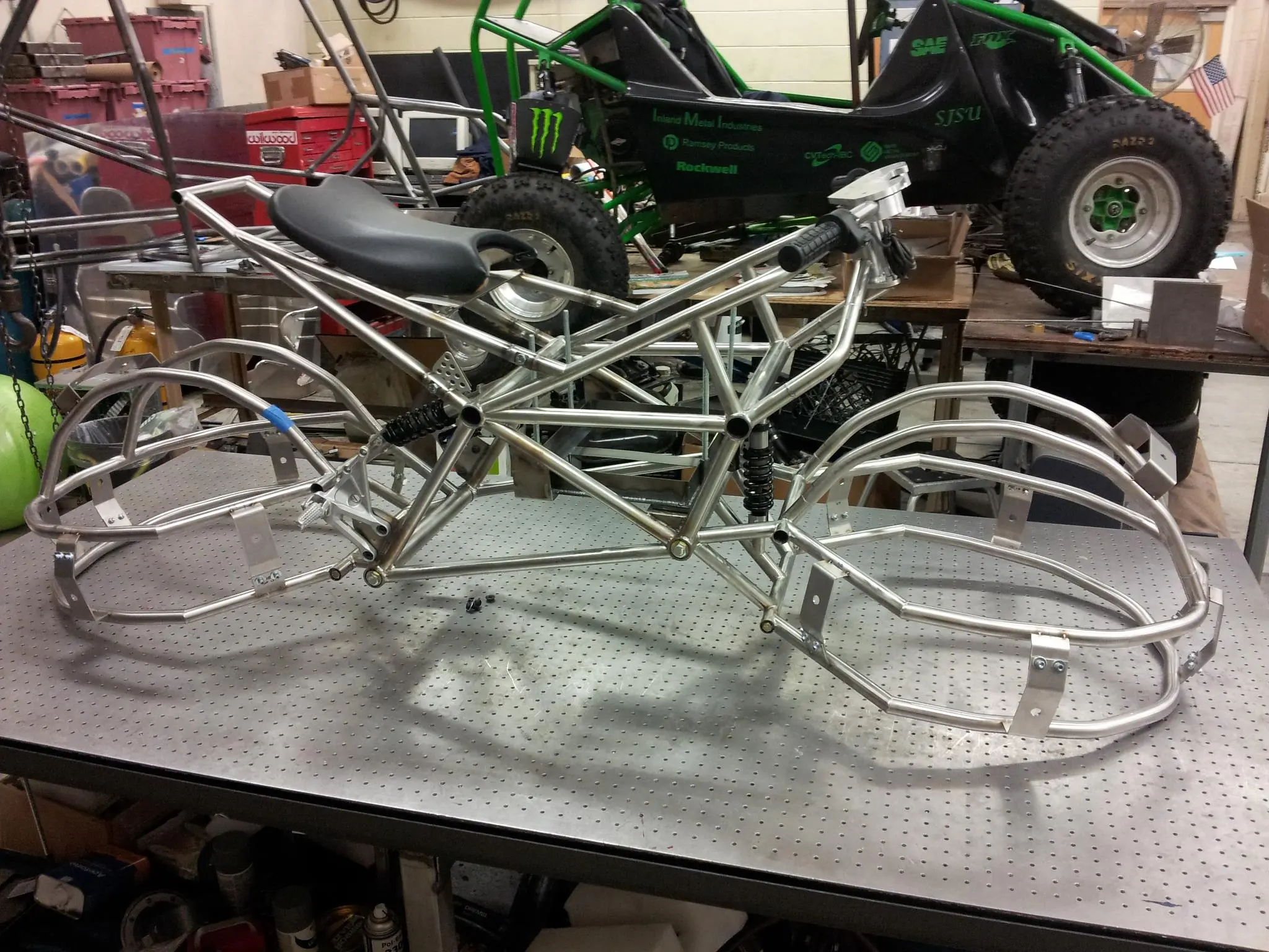 Another view of the frame