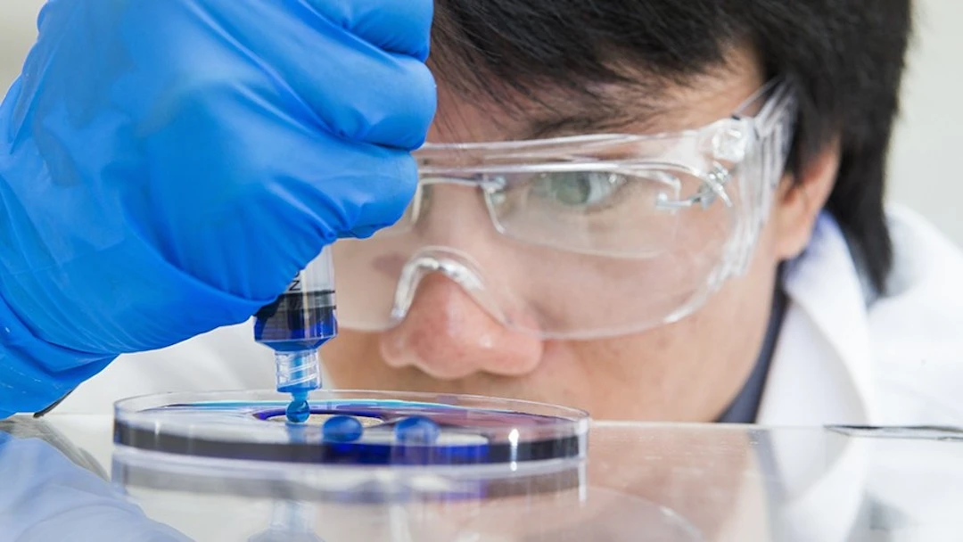 Researchers at ANU have developed a new material that repels water effectively, and is more durable than others